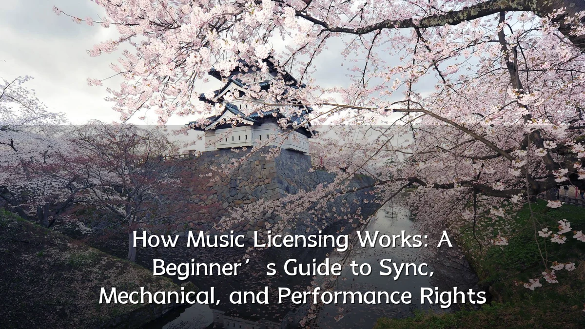 How Music Licensing Works: A Beginner’s Guide to Sync, Mechanical, and Performance Rights