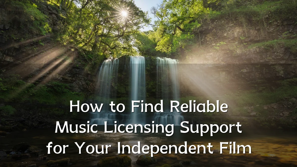 How to Find Reliable Music Licensing Support for Your Independent Film
