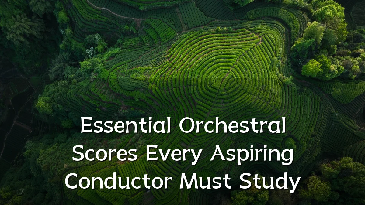 Essential Orchestral Scores Every Aspiring Conductor Must Study