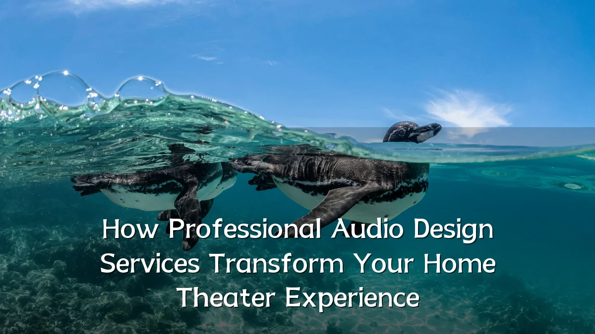 How Professional Audio Design Services Transform Your Home Theater Experience