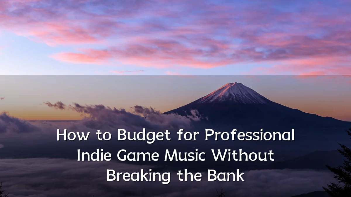 How to Budget for Professional Indie Game Music Without Breaking the Bank