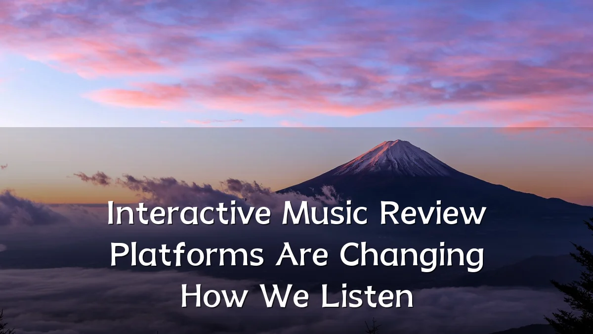 Interactive Music Review Platforms Are Changing How We Listen