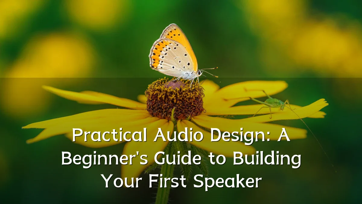 Practical Audio Design: A Beginner's Guide to Building Your First Speaker