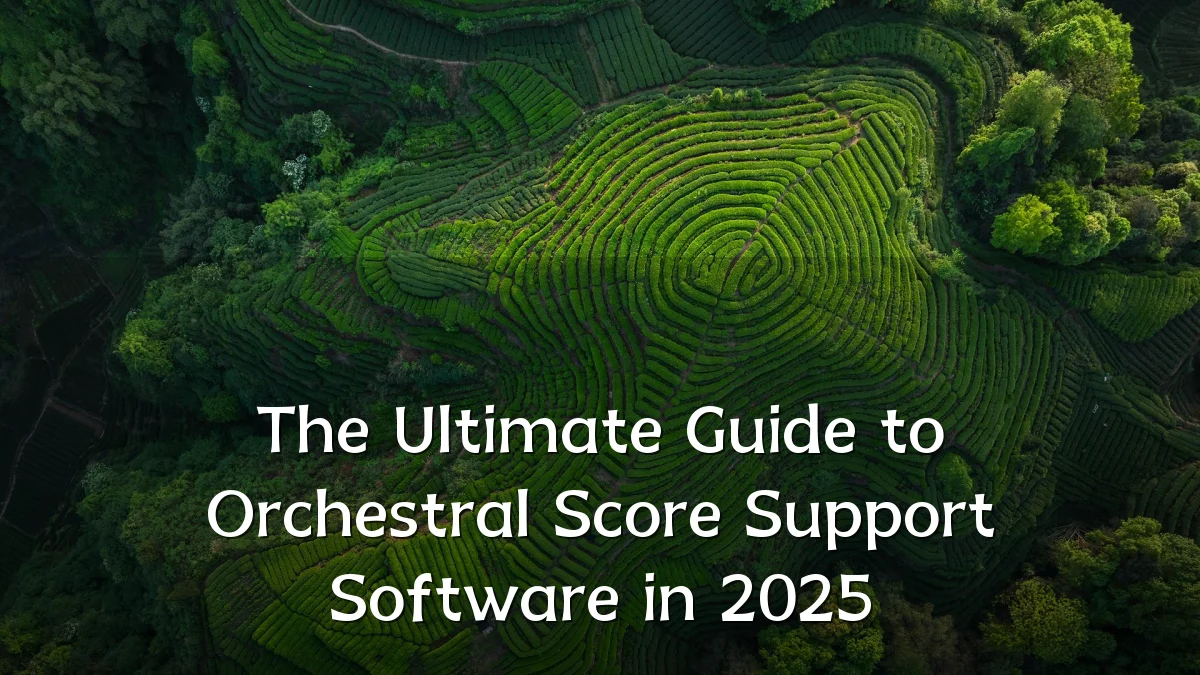 The Ultimate Guide to Orchestral Score Support Software in 2025