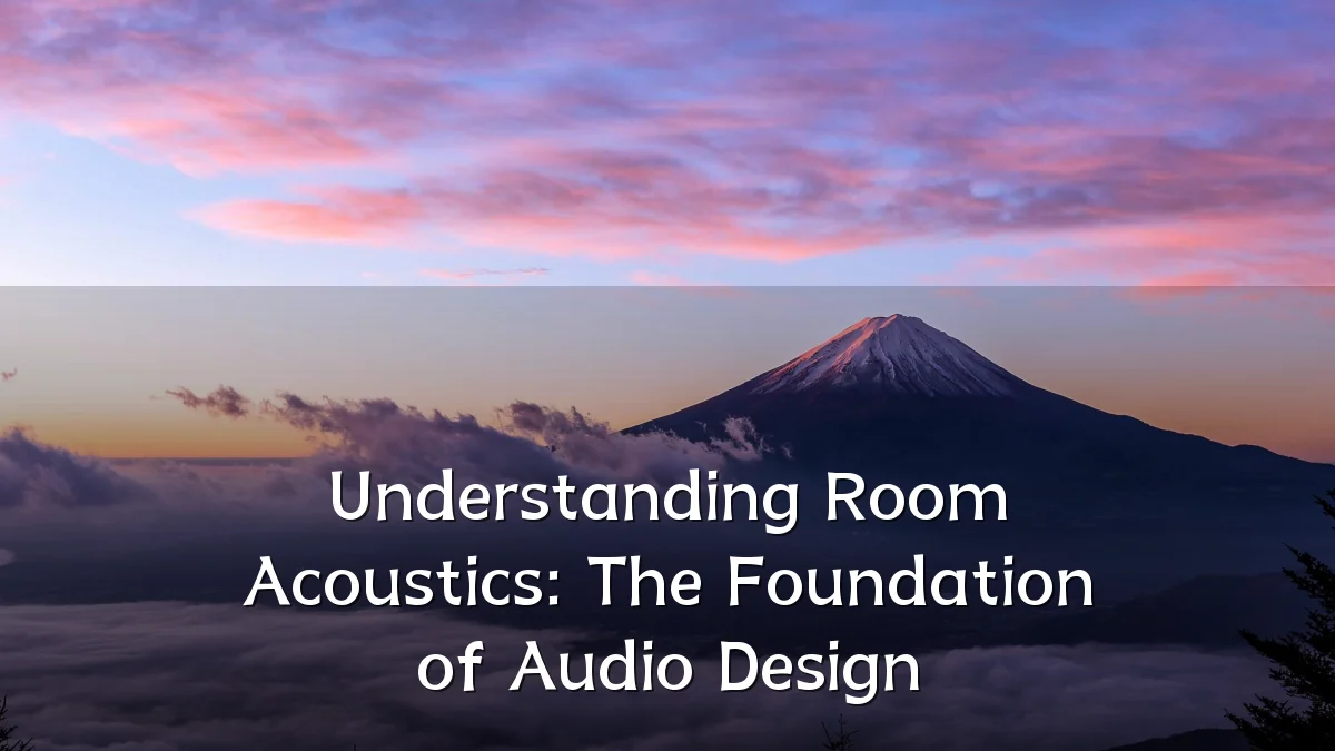 Understanding Room Acoustics: The Foundation of Audio Design