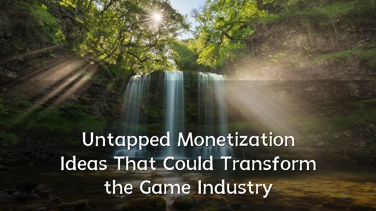 Untapped Monetization Ideas That Could Transform the Game Industry