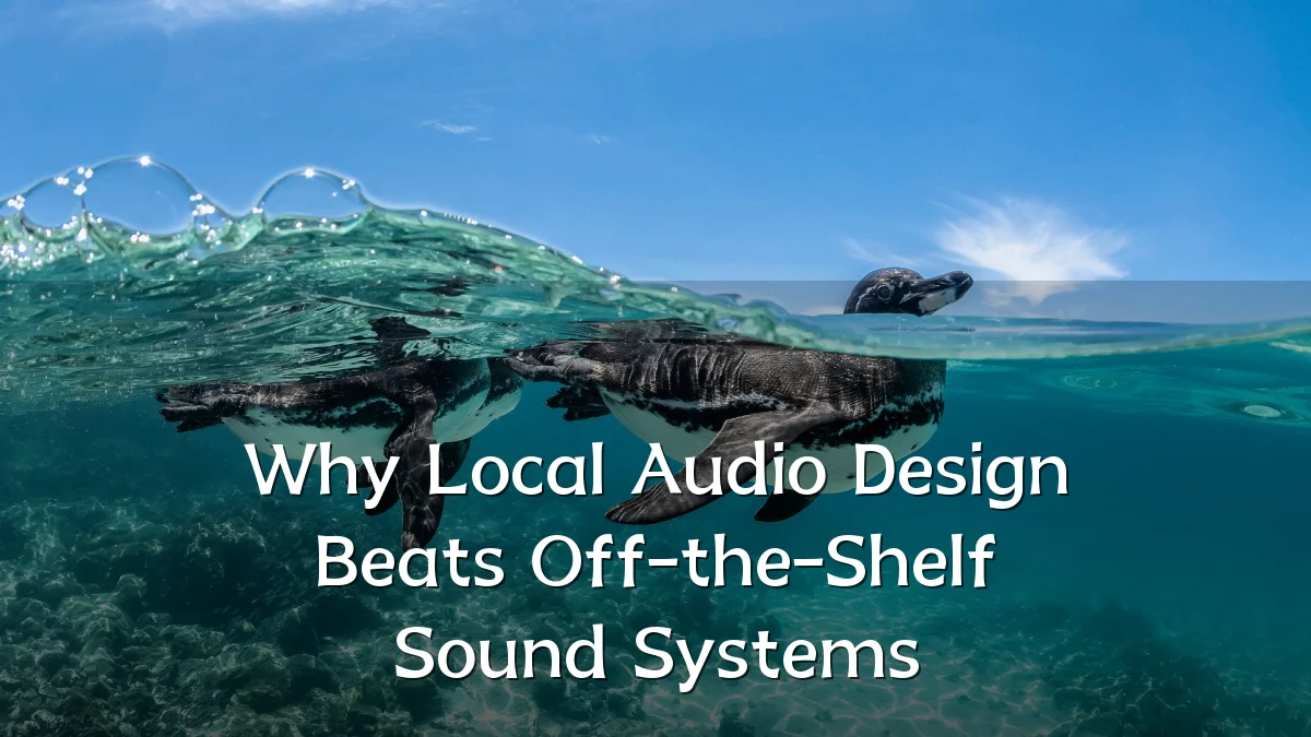 Why Local Audio Design Beats Off-the-Shelf Sound Systems