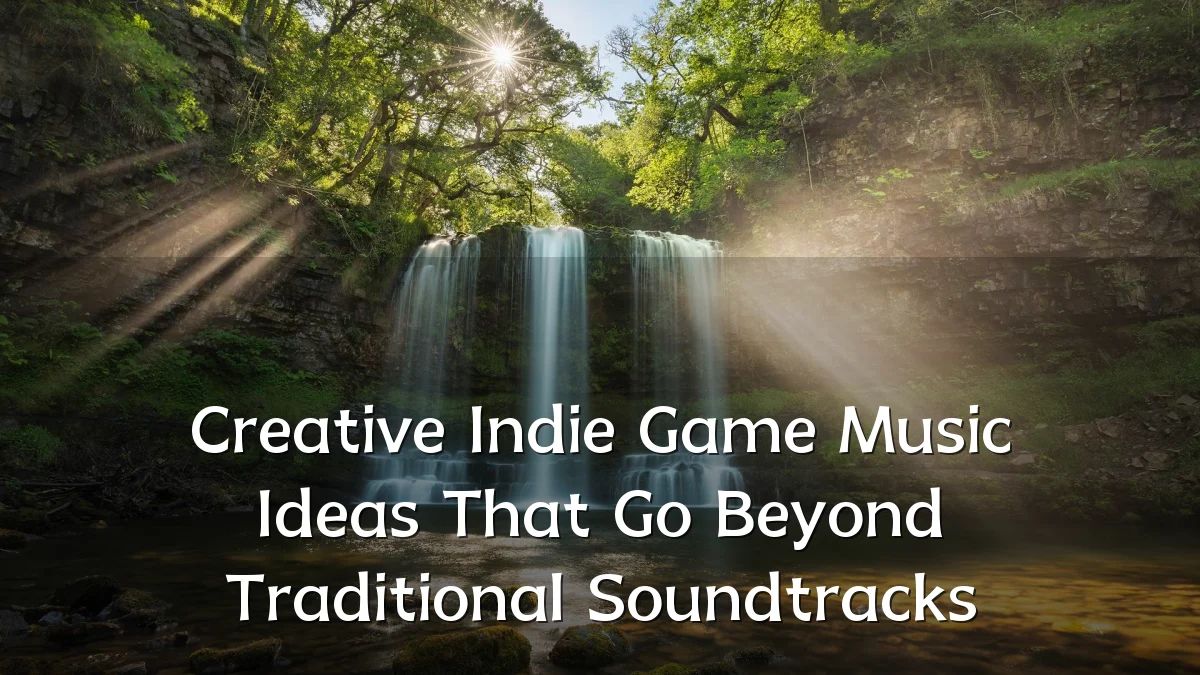 Creative Indie Game Music Ideas That Go Beyond Traditional Soundtracks
