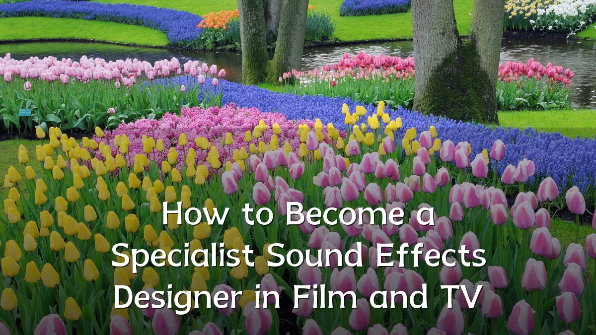 How to Become a Specialist Sound Effects Designer in Film and TV